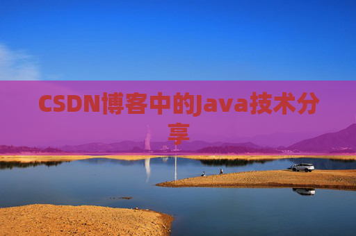 CSDN博客中的Java技术分享
